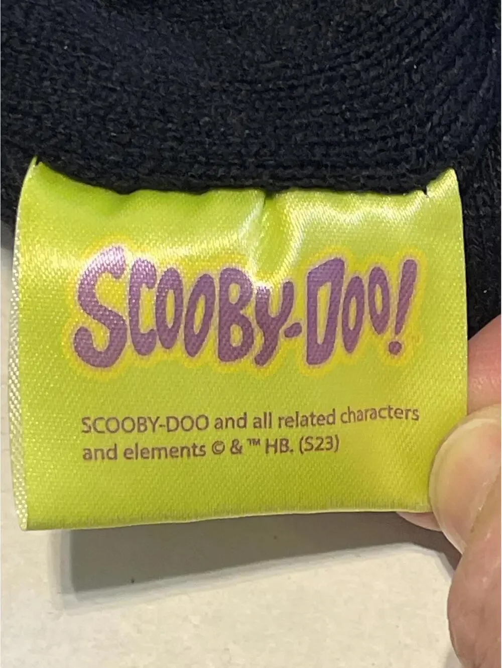 Scooby-Doo Character Knit Beanie Hat With 3D Ears One Size Fits Most